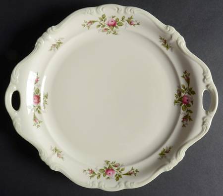3580 (Pompadour) Handled Cake Plate