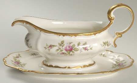 3606 Gravy Boat with Attached Underplate