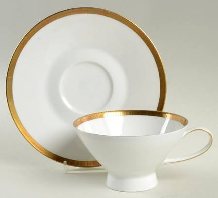 3680 Footed Cup & Saucer Set