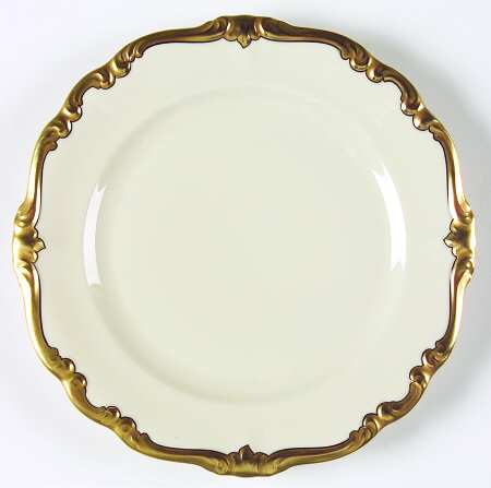 5647 (Ivory Background, Black Line) Bread & Butter Plate