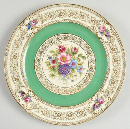 5893 (Green) Dinner Plate