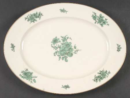 622 (Aida) 15" Oval Serving Platter