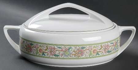 Alcazar Oval Covered Vegetable