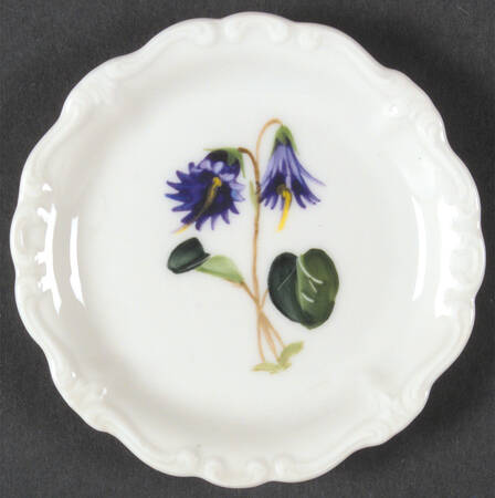 Alpine Flowers Butter Pat