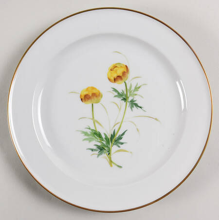 Alpine Flowers Dinner Plate