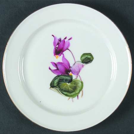 Alpine Flowers Bread & Butter Plate