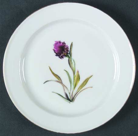 Alpine Flowers Bread & Butter Plate