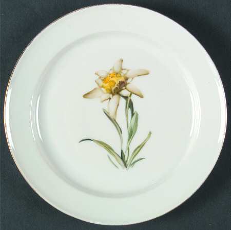 Alpine Flowers Bread & Butter Plate