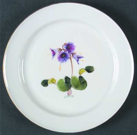 Alpine Flowers Bread & Butter Plate