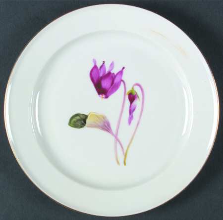 Alpine Flowers Dessert/Pie Plate