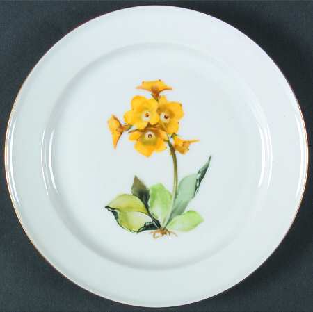 Alpine Flowers Dessert/Pie Plate