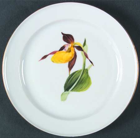 Alpine Flowers Dessert/Pie Plate