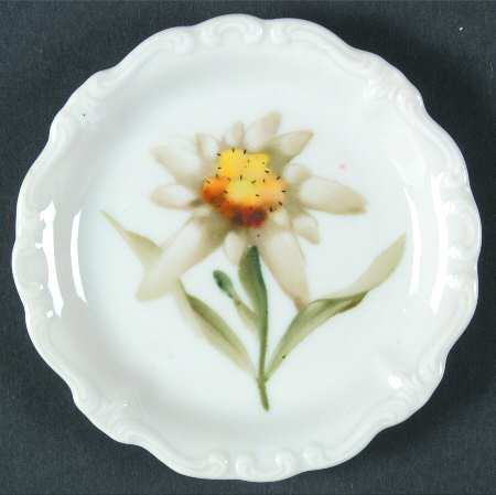 Alpine Flowers Butter Pat