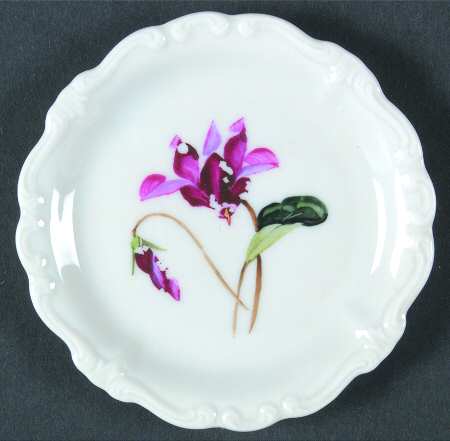 Alpine Flowers Butter Pat