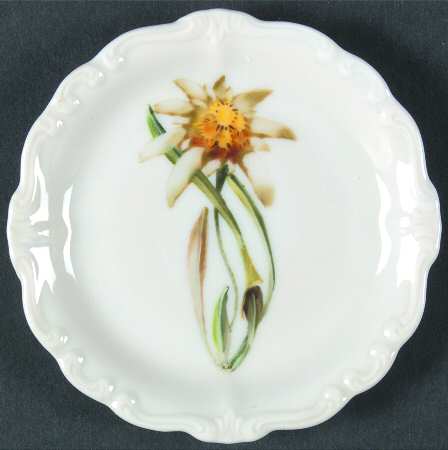 Alpine Flowers Butter Pat