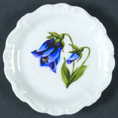 Alpine Flowers Butter Pat