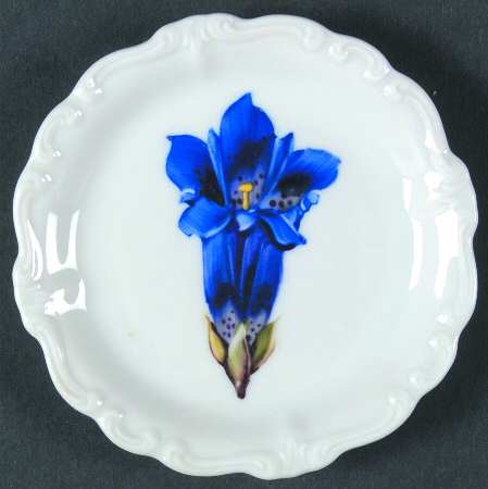 Alpine Flowers Butter Pat