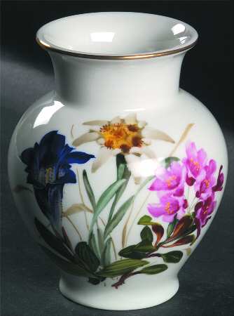 Alpine Flowers 4" Vase
