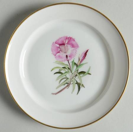 Alpine Flowers Bread & Butter Plate