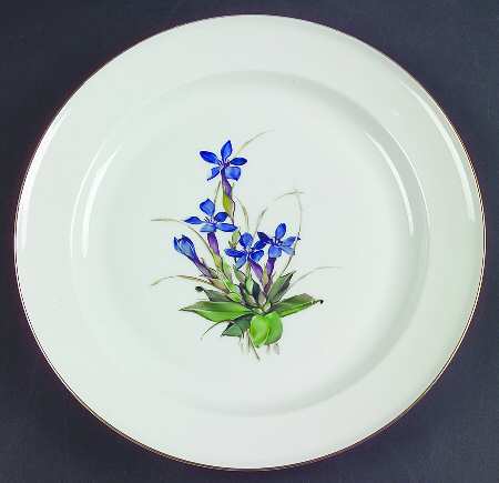 Alpine Flowers Dinner Plate