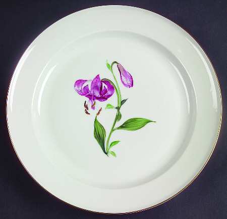 Alpine Flowers Dinner Plate