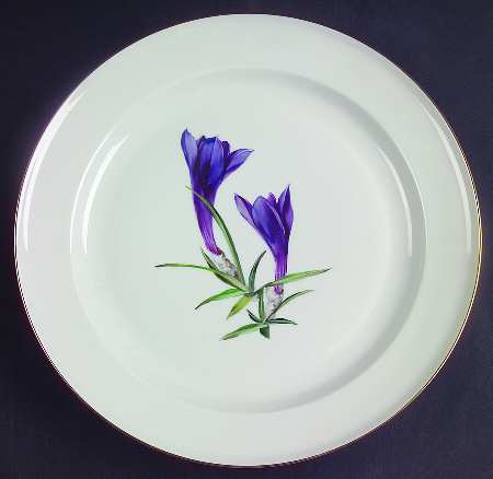 Alpine Flowers Dinner Plate