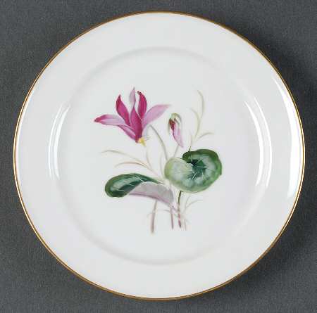 Alpine Flowers Bread & Butter Plate