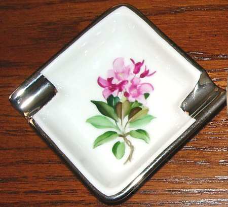 Alpine Flowers Small Ashtray