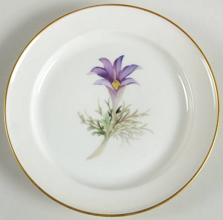 Alpine Flowers Bread & Butter Plate