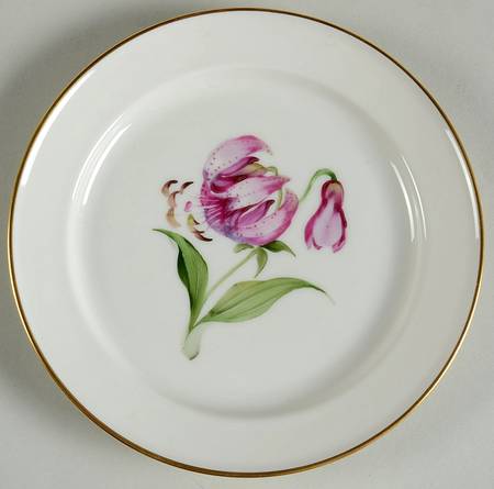 Alpine Flowers Bread & Butter Plate
