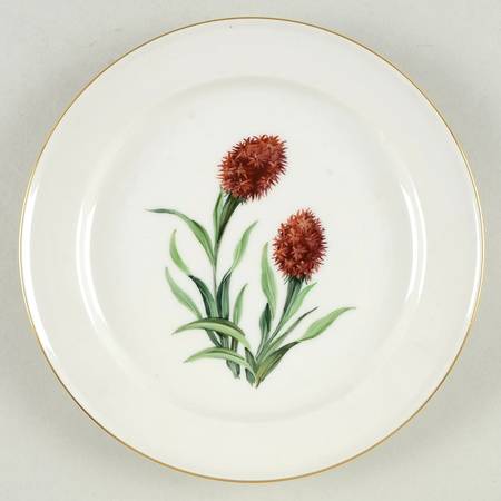 Alpine Flowers Salad Plate
