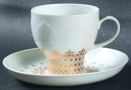 Alhambra Flat Demitasse Cup & Saucer Set