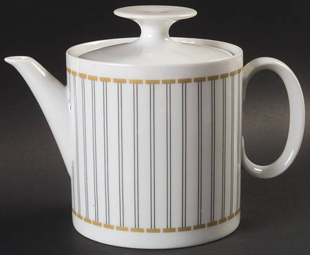 Amber Teapot & Lid