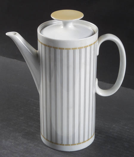 Amber Coffee Pot & Lid