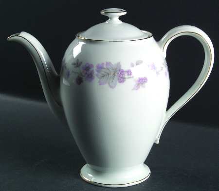 Amethyst Coffee Pot & Lid