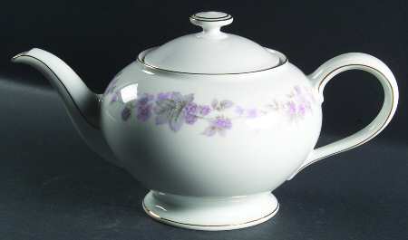 Amethyst Teapot & Lid