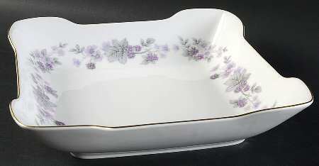 Amethyst 9" Square Vegetable Bowl