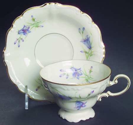 Ancient Beauty Footed Cup & Saucer Set