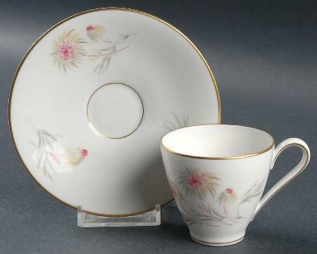 Annette Flat Demitasse Cup & Saucer Set