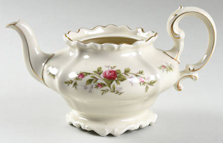 Antoinette (Pompadour Shape) Small Teapot No Lid