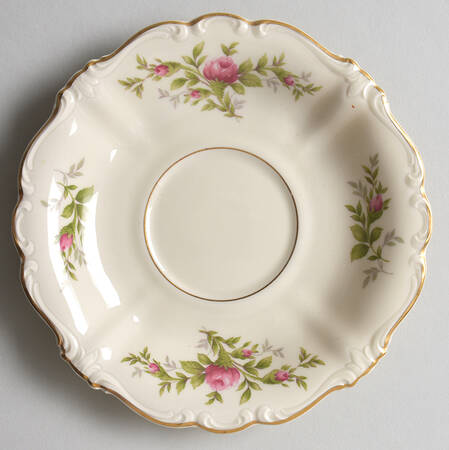 Antoinette (Pompadour Shape) Saucer for Footed Cup