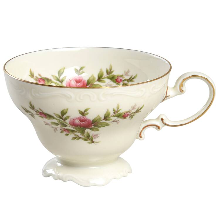 Antoinette (Pompadour Shape) Footed Cup