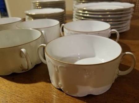 Antoinette (Monbijou Shape) Flat Cream Soup Bowl