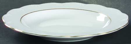 Antoinette (Monbijou Shape) Large Rim Soup Bowl