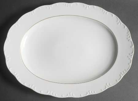 Antoinette (Monbijou Shape) 15" Oval Serving Platter