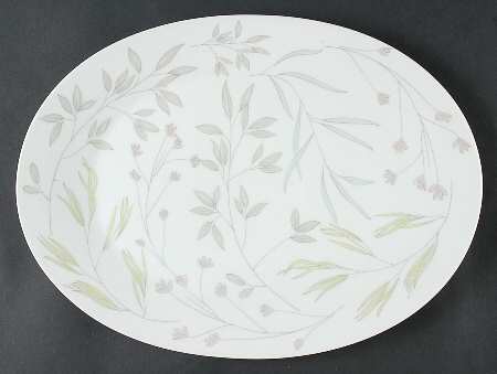 Aquarell 15" Oval Serving Platter