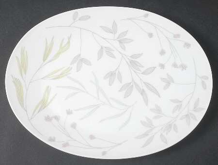 Aquarell 9" Oval Serving Platter