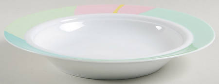 Aquarello Rim Soup Bowl