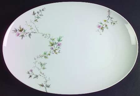 Arbour 15" Oval Serving Platter