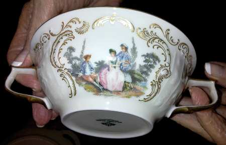 Arcadia Flat Cream Soup Bowl